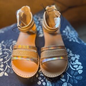 Stylish Tan Kids Sandals